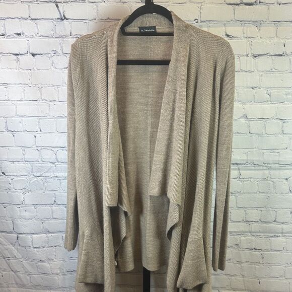 Wantable Sweaters - Elegant Beige Women's Cardigan